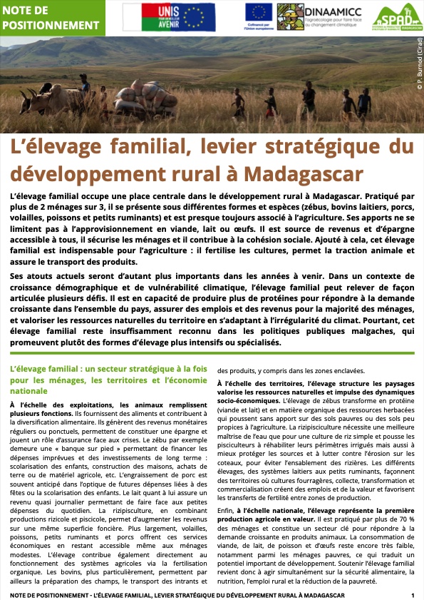 AVSF - Agronomes et Vétérinaires Sans Frontières