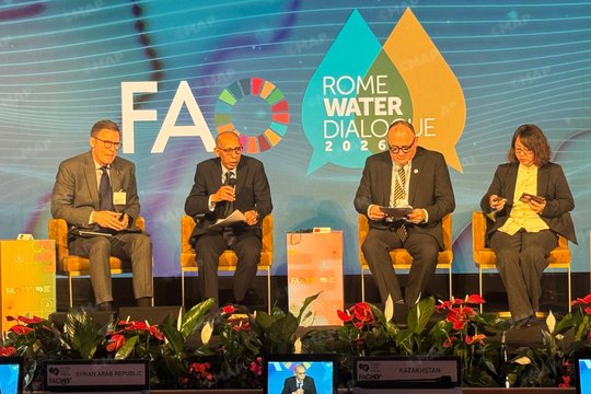 Le Maroc dévoile sa stratégie hydrique au Forum mondial de l’alimentation WFF-2026 à Rome